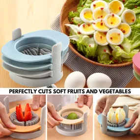 3-in-1 Ultimate Egg Slicer Tool