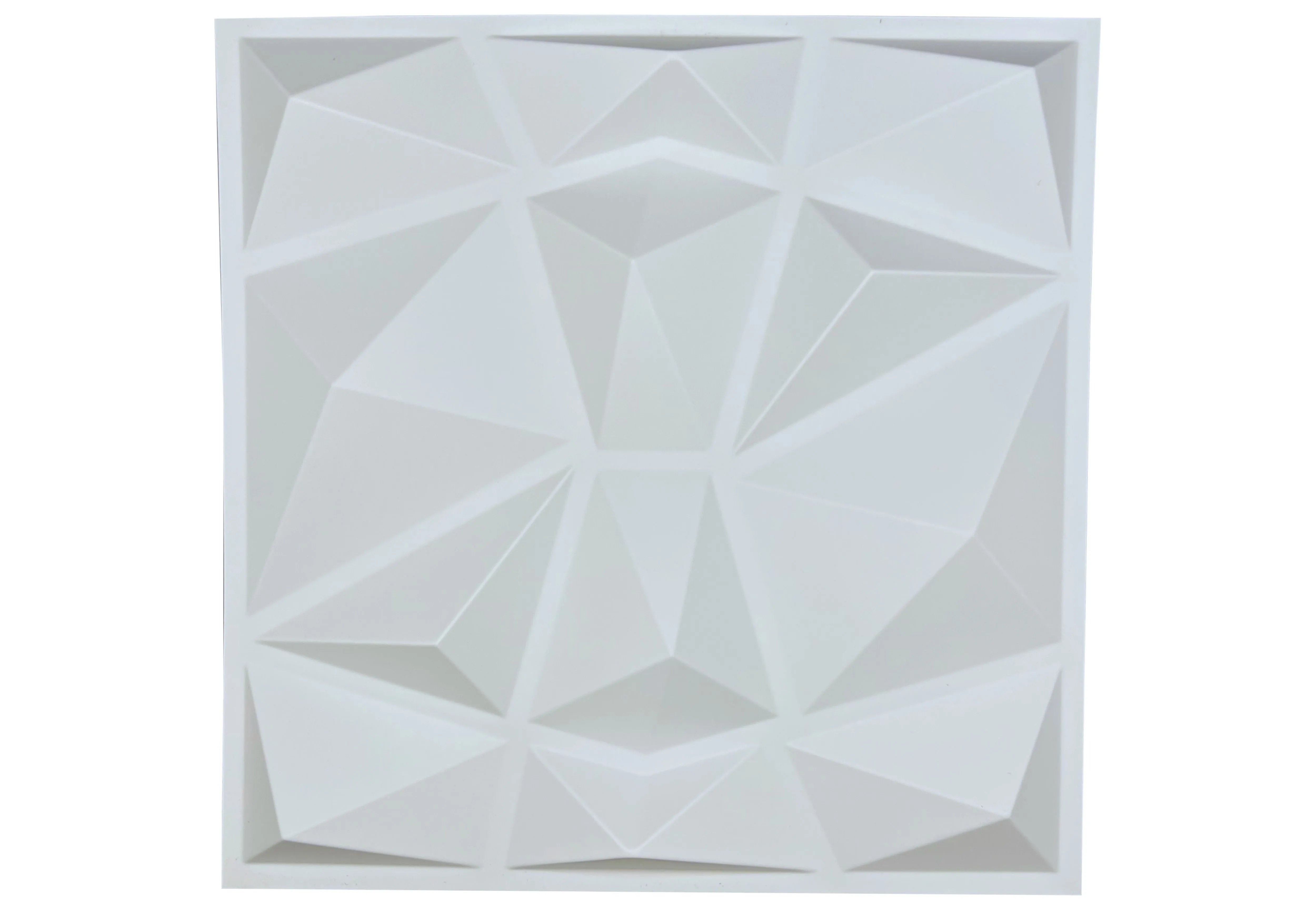 Acoustic Diffuser - PVC Sound Diffusion Panel - 4 Pack