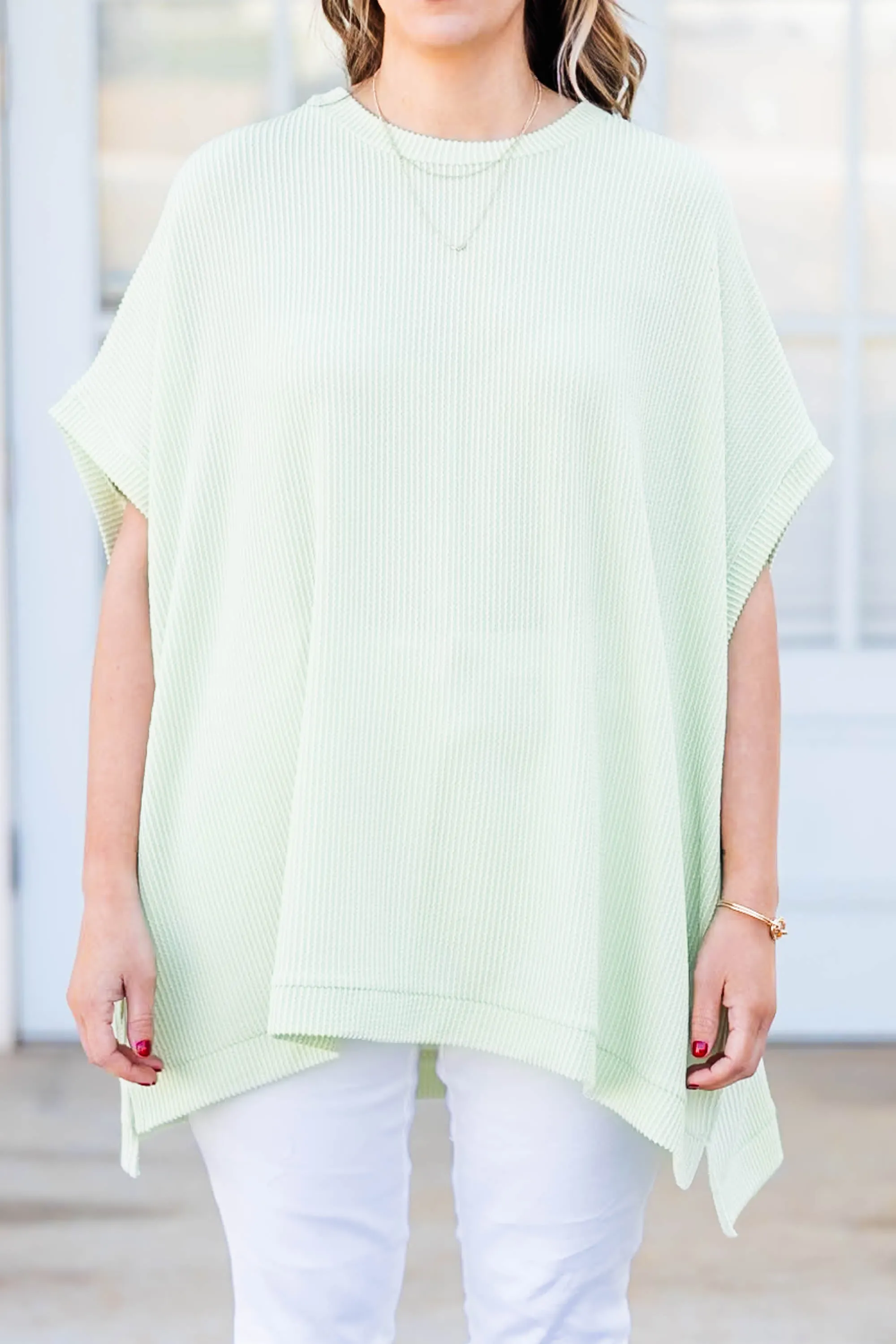 All About Knits Top, Sage