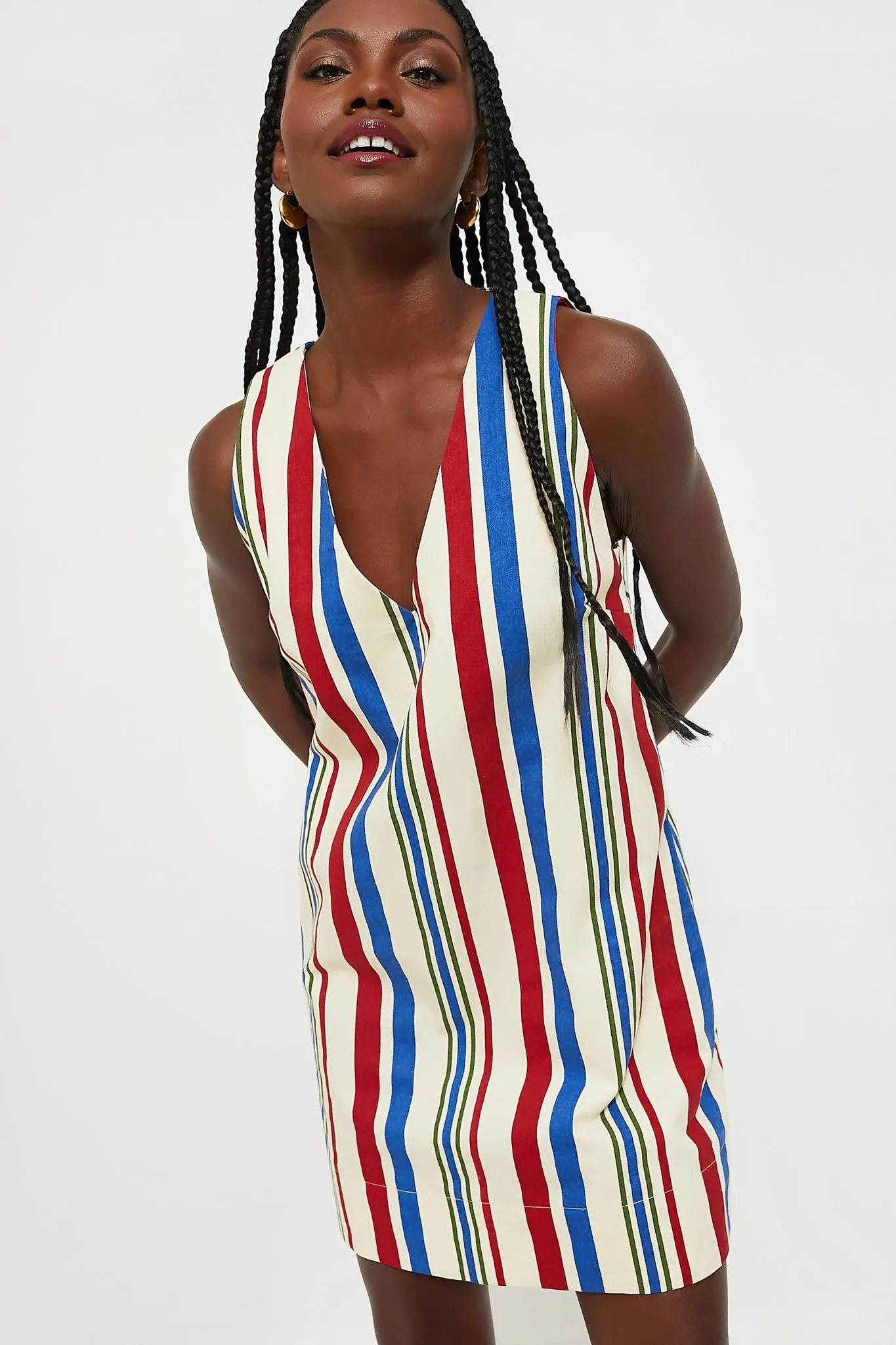 Americana Stripe Kira Dress