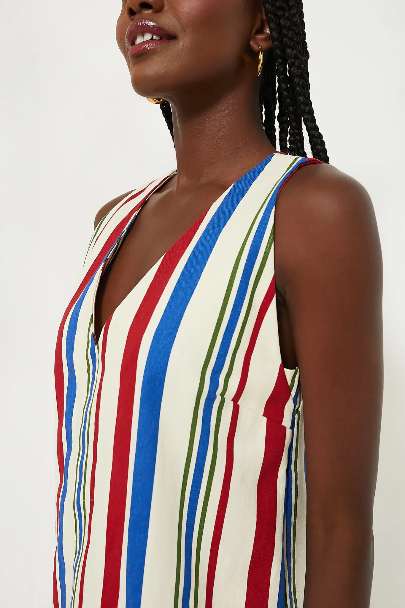 Americana Stripe Kira Dress