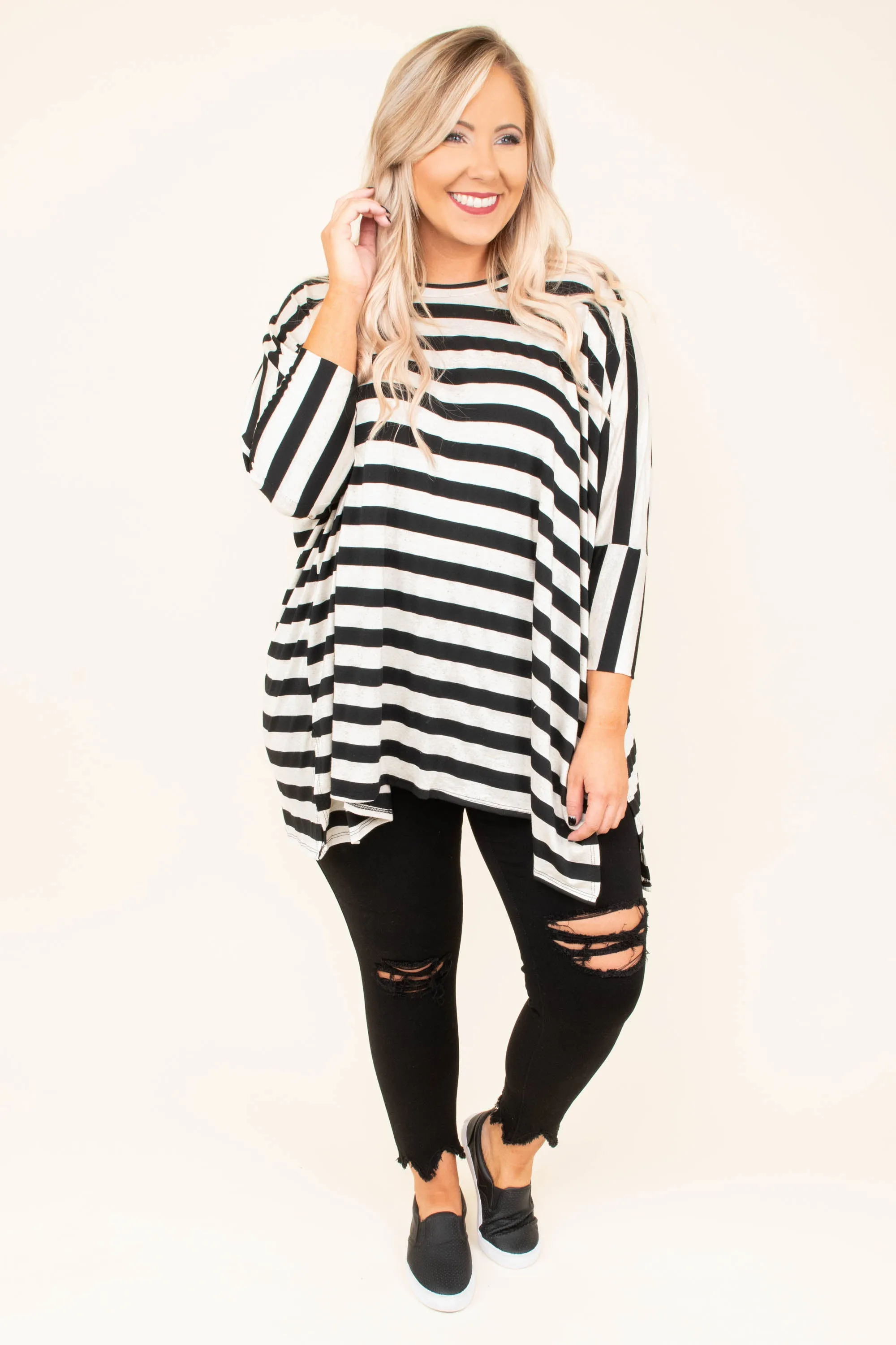 Back Together Tunic, Black