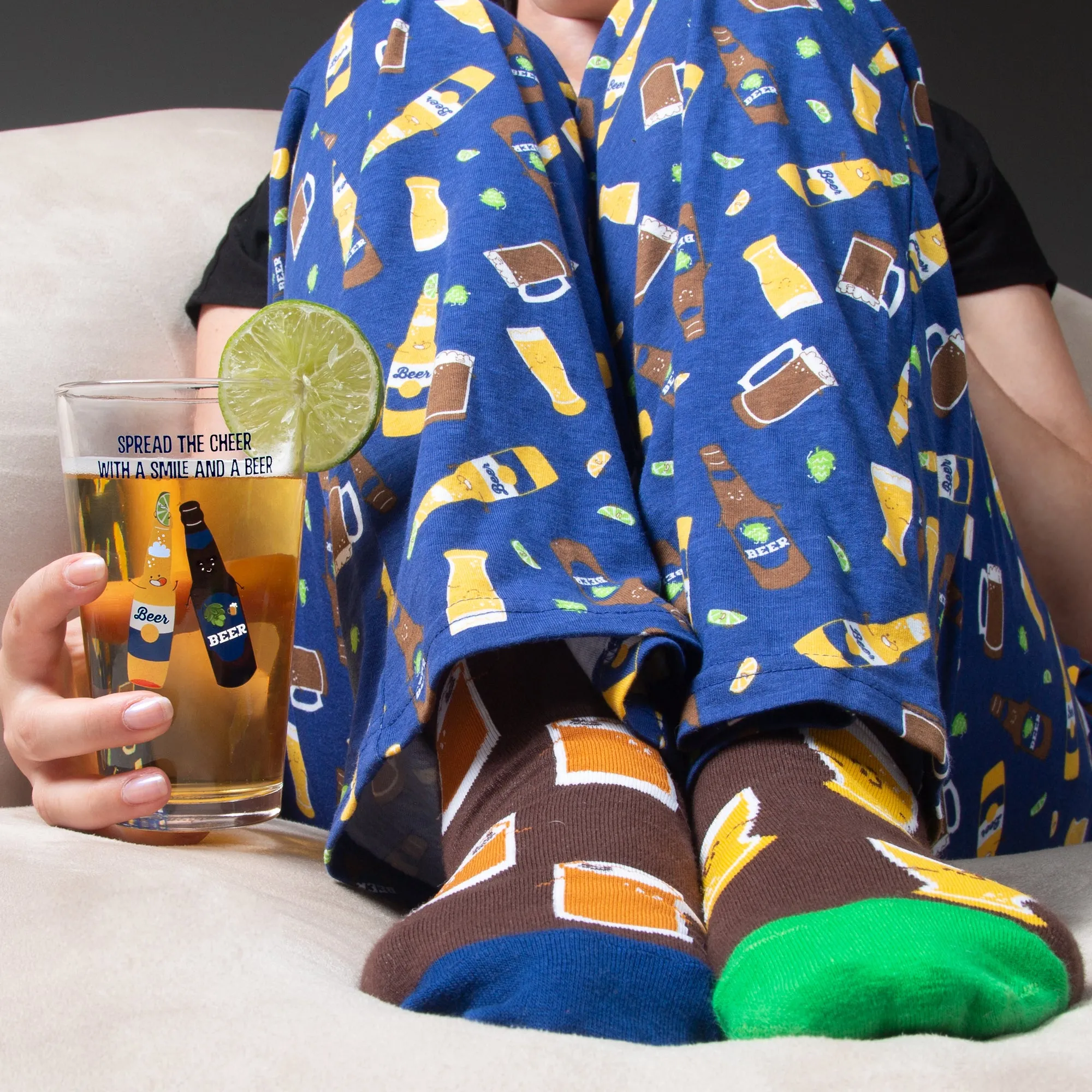 Beer Blue Unisex Lounge Pants