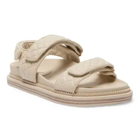 Bermuda Sandal in Nude Smooth