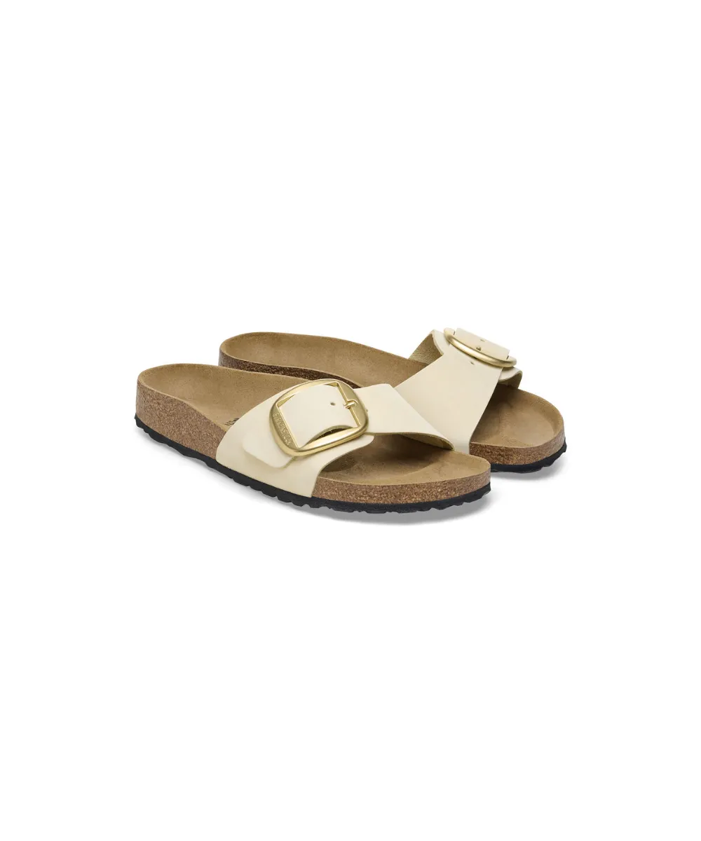 BIRKENSTOCK-MADRID BIG BUCKLE NARROW FIT IN-ECRU