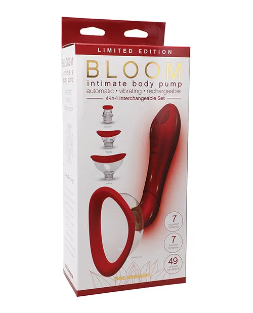 Bloom Intimate Body Pump Limited Edition - Red