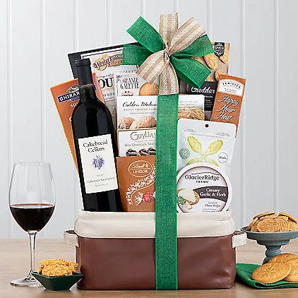 Cakebread Cabernet: Gourmet Wine Basket