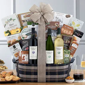 Cakebread Cellars Quartet: Gourmet Wine Basket