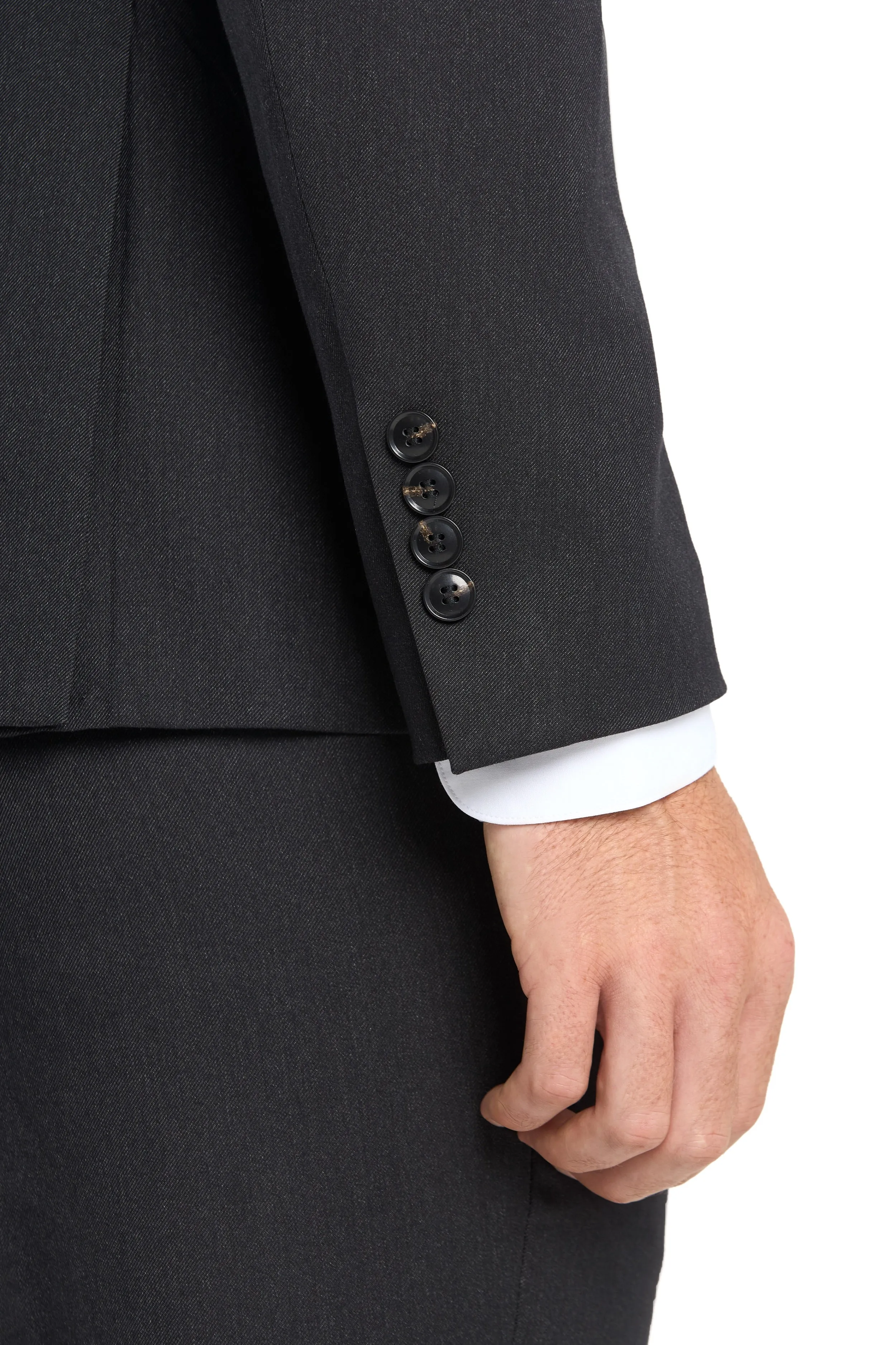 Charcoal Gray 2 Button Suit