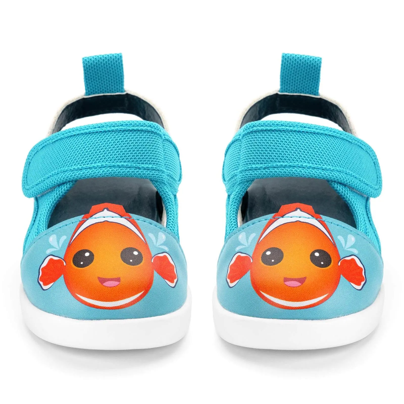 Clownfish Squeaky Toddler Sandals |  Blue/Orange