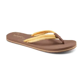 Cobian Womens Honua Yellow Sandal