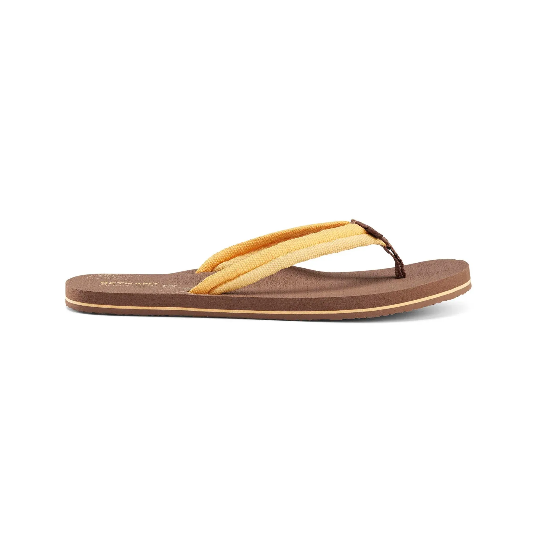 Cobian Womens Honua Yellow Sandal