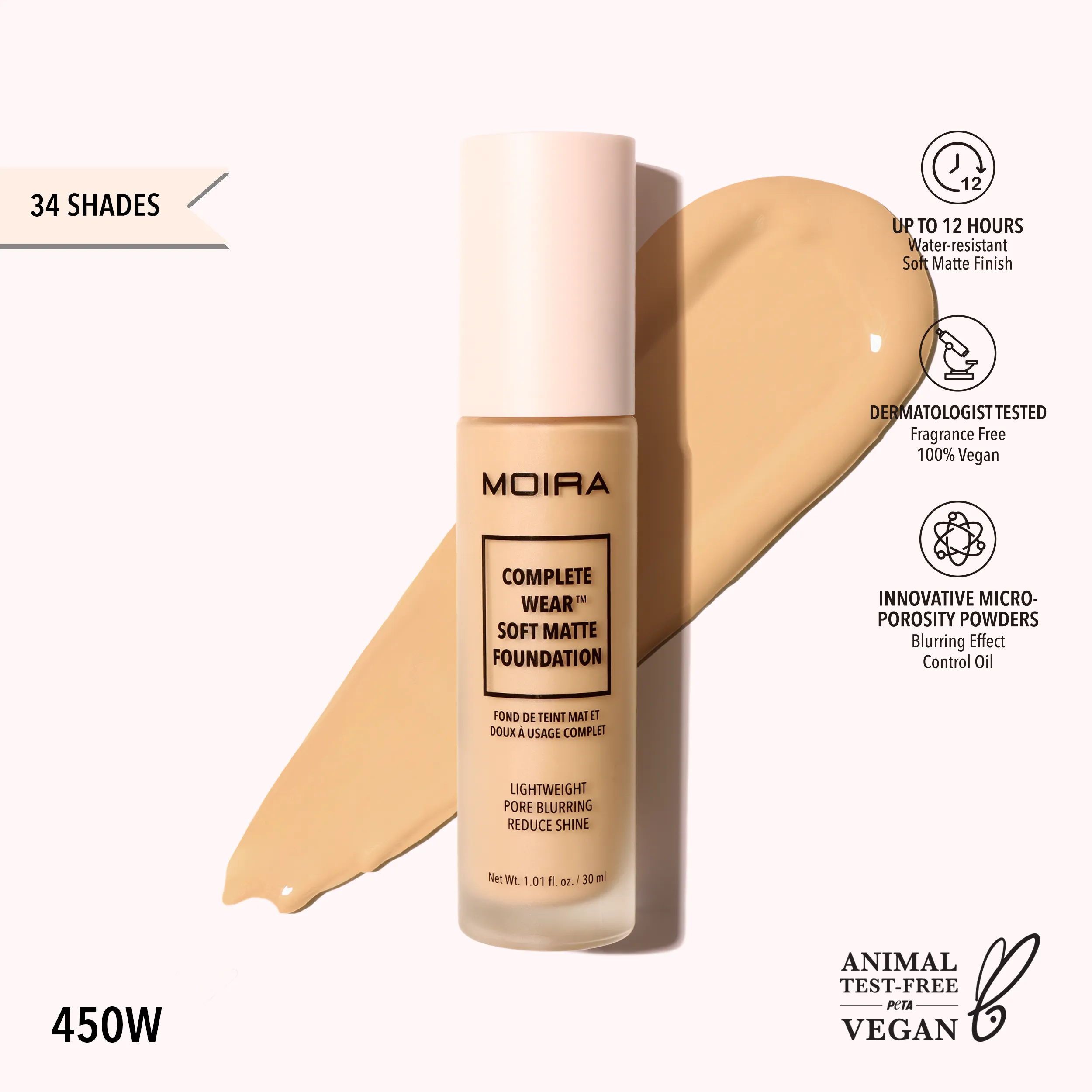 Complete Wear™ Soft Matte Foundation (450W)