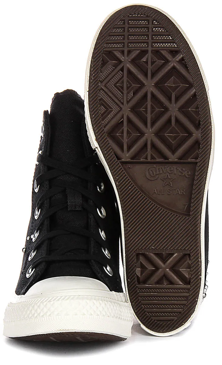 Converse A12514C All Star Wedge In Black White