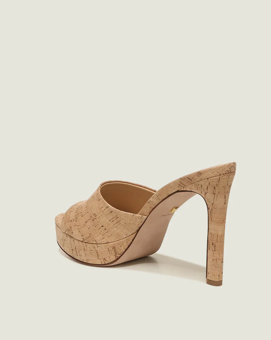 Dali Platform Sandal - Natural Cork