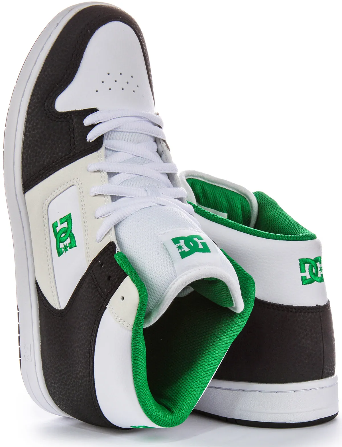 Dc Shoes Manteca 4 Hi In Black White For Men