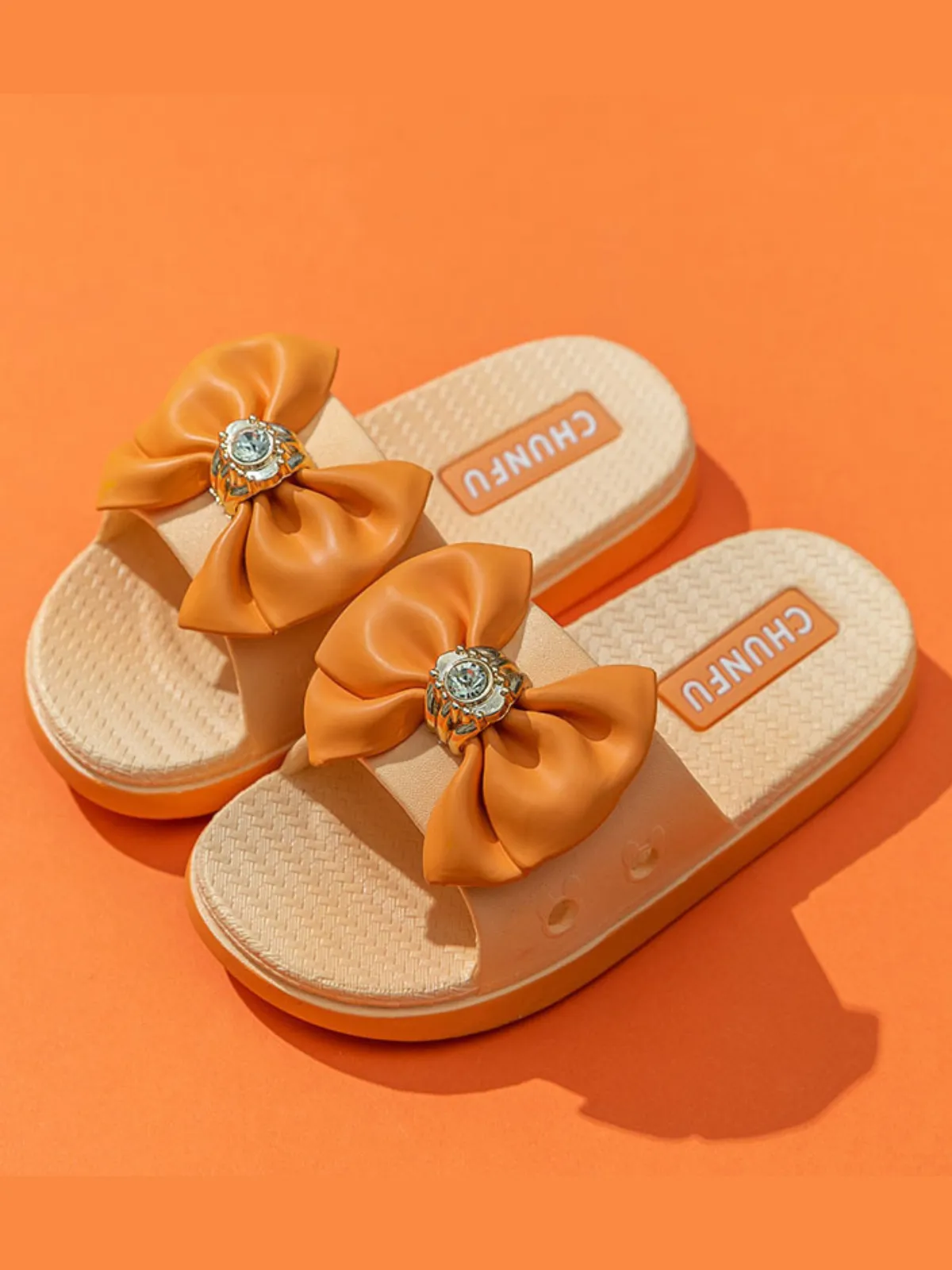 Diamond Darling Bow Sandals by Liv and Mia