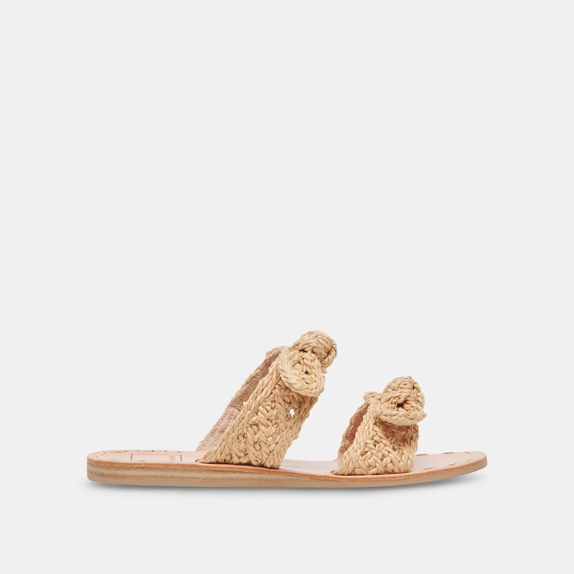 DINAH SANDALS LT NATURAL RAFFIA