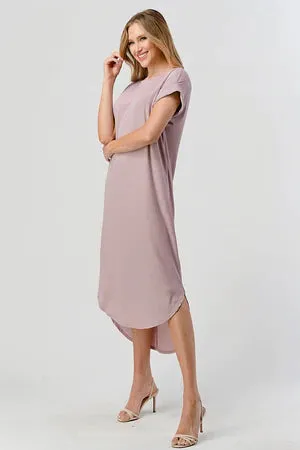 Easy Breezy Ribbed Midi Dress