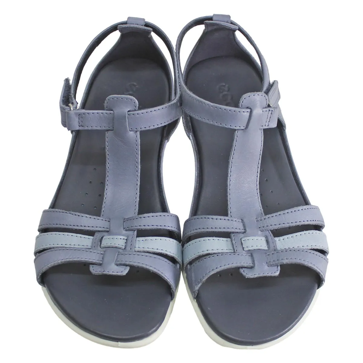 Ecco Womens Sandals Flash 240873 Adjustable Buckle Leather - UK 5-5.5