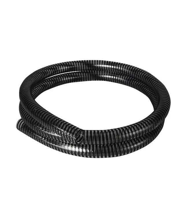 Fatsac Clear Reinforced Black Helical Tiger Hose 3/4"