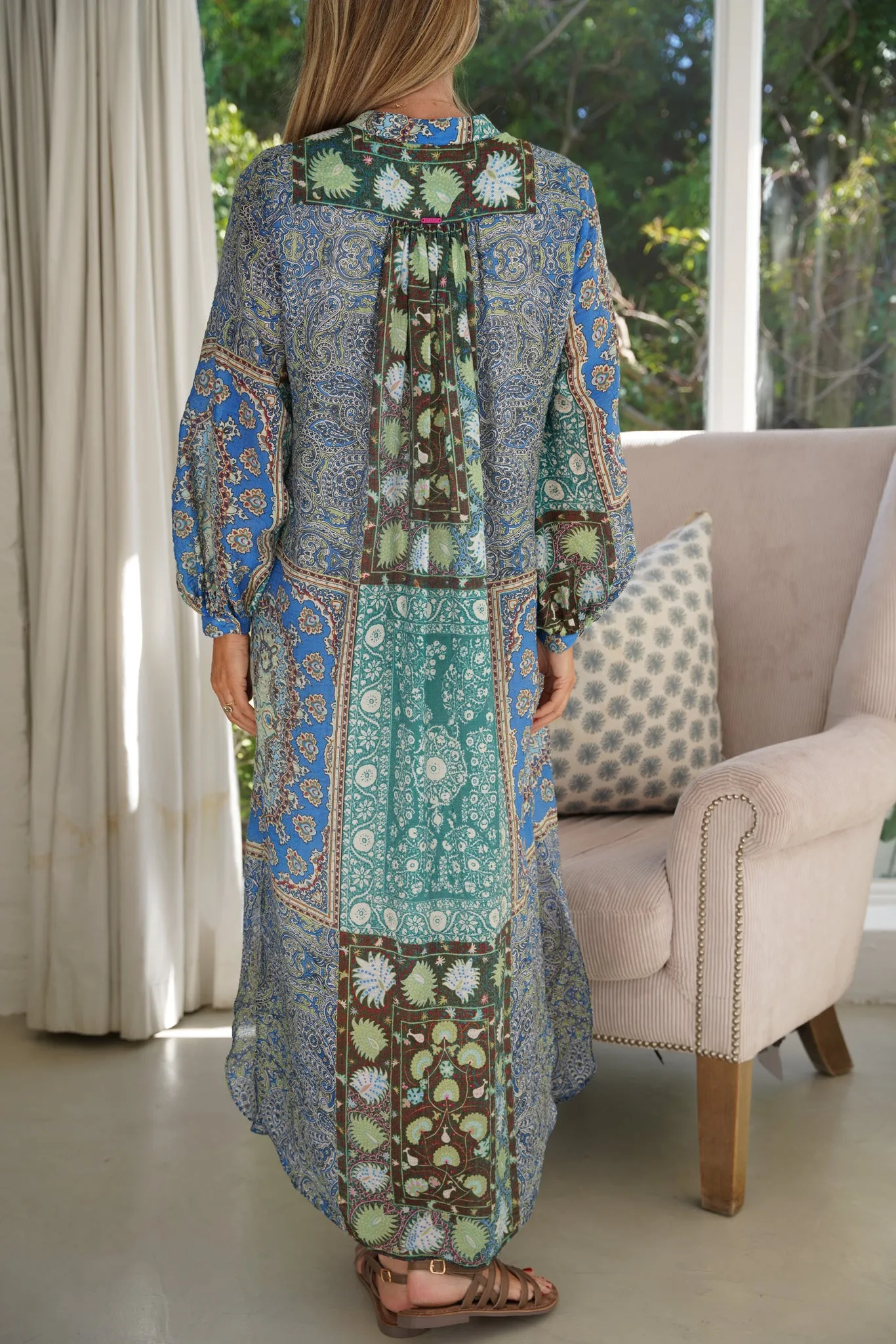 Floral Paisley Alex Kaftan