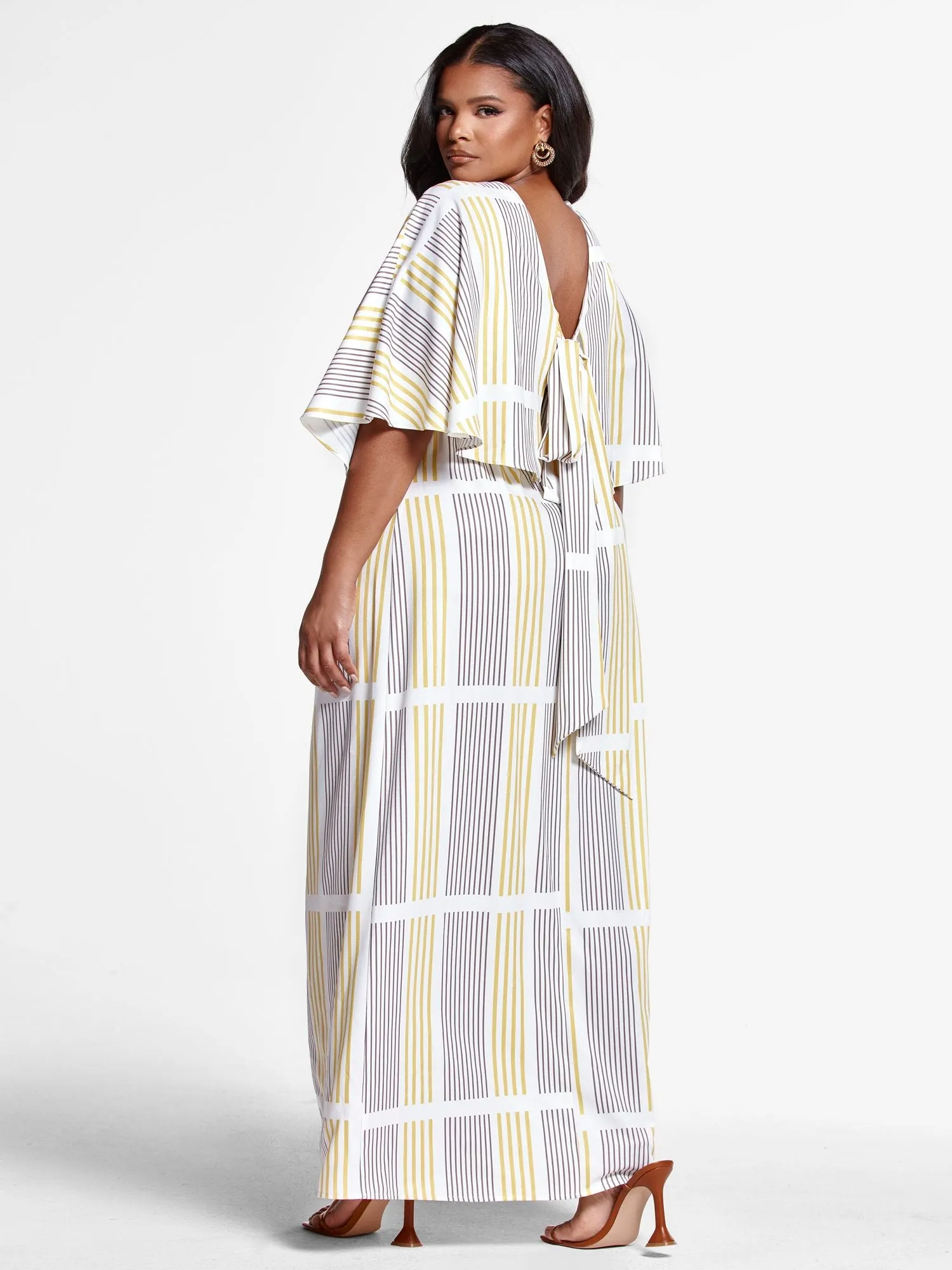 Gabriella Striped Maxi Dress