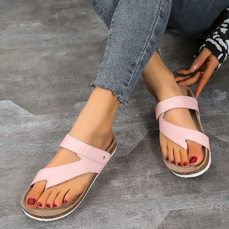 GRW Orthopedic Sandals Women Summer Cut Out Open Toe Flip Flops