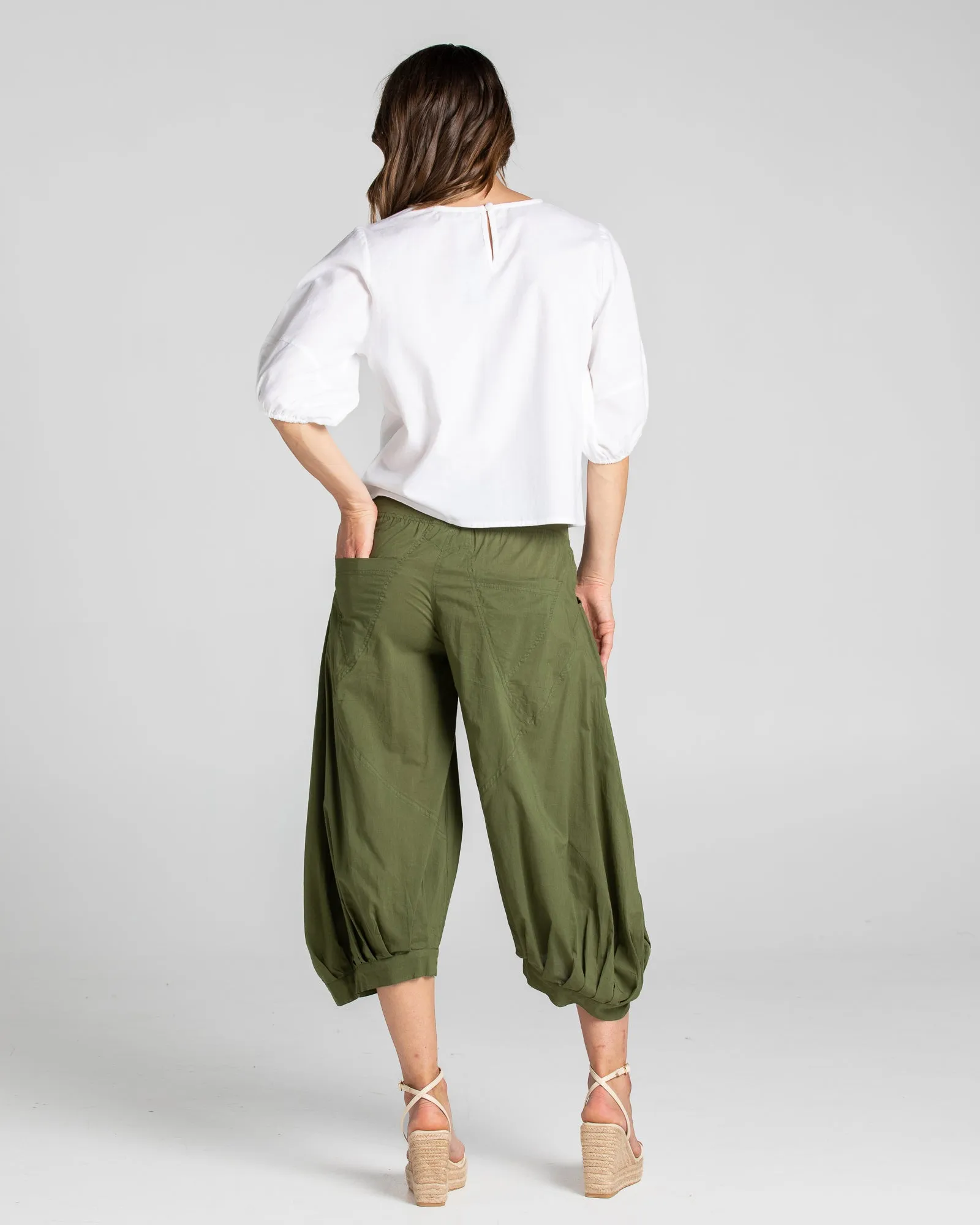 Guru Pant Basic Khaki Green