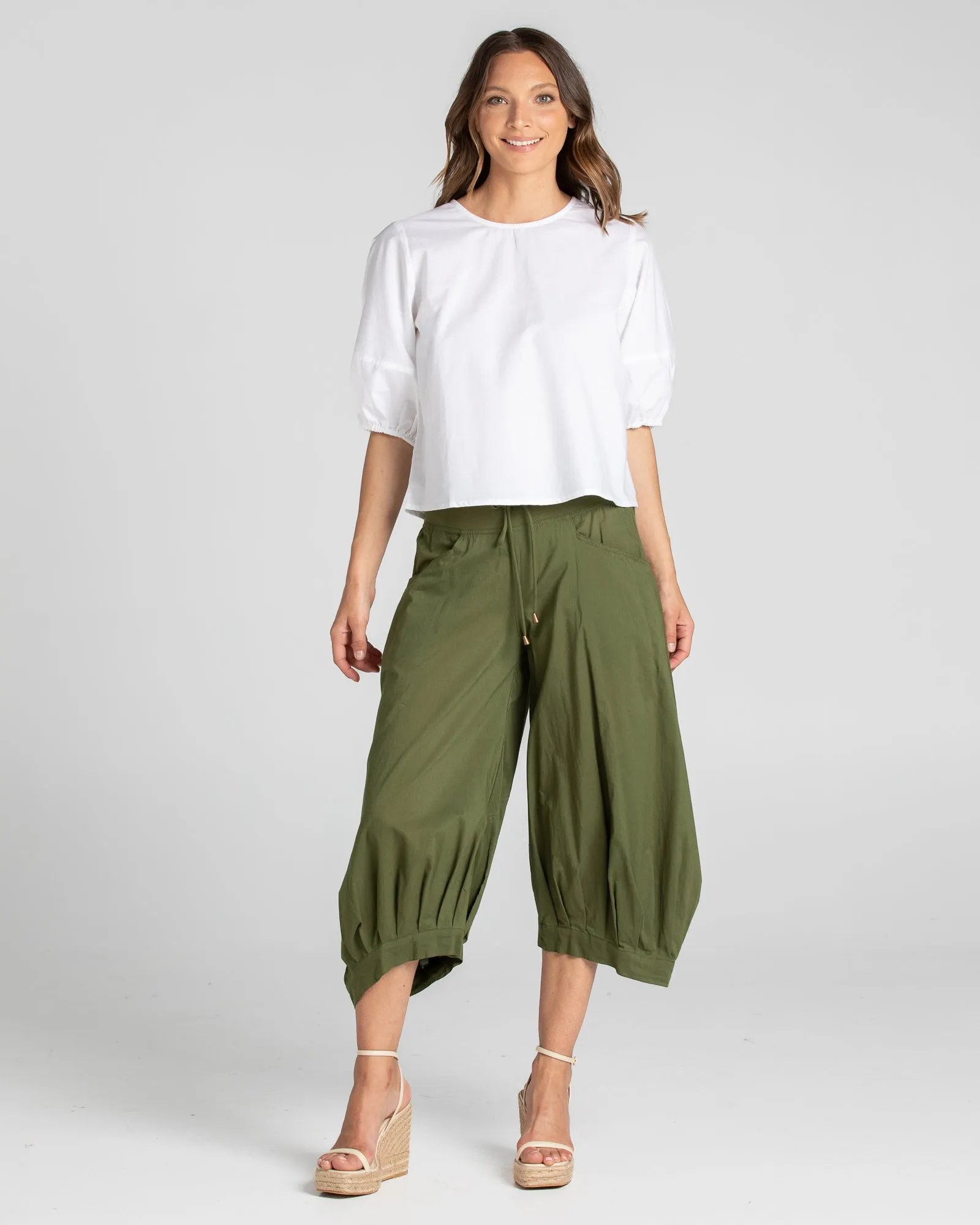 Guru Pant Basic Khaki Green