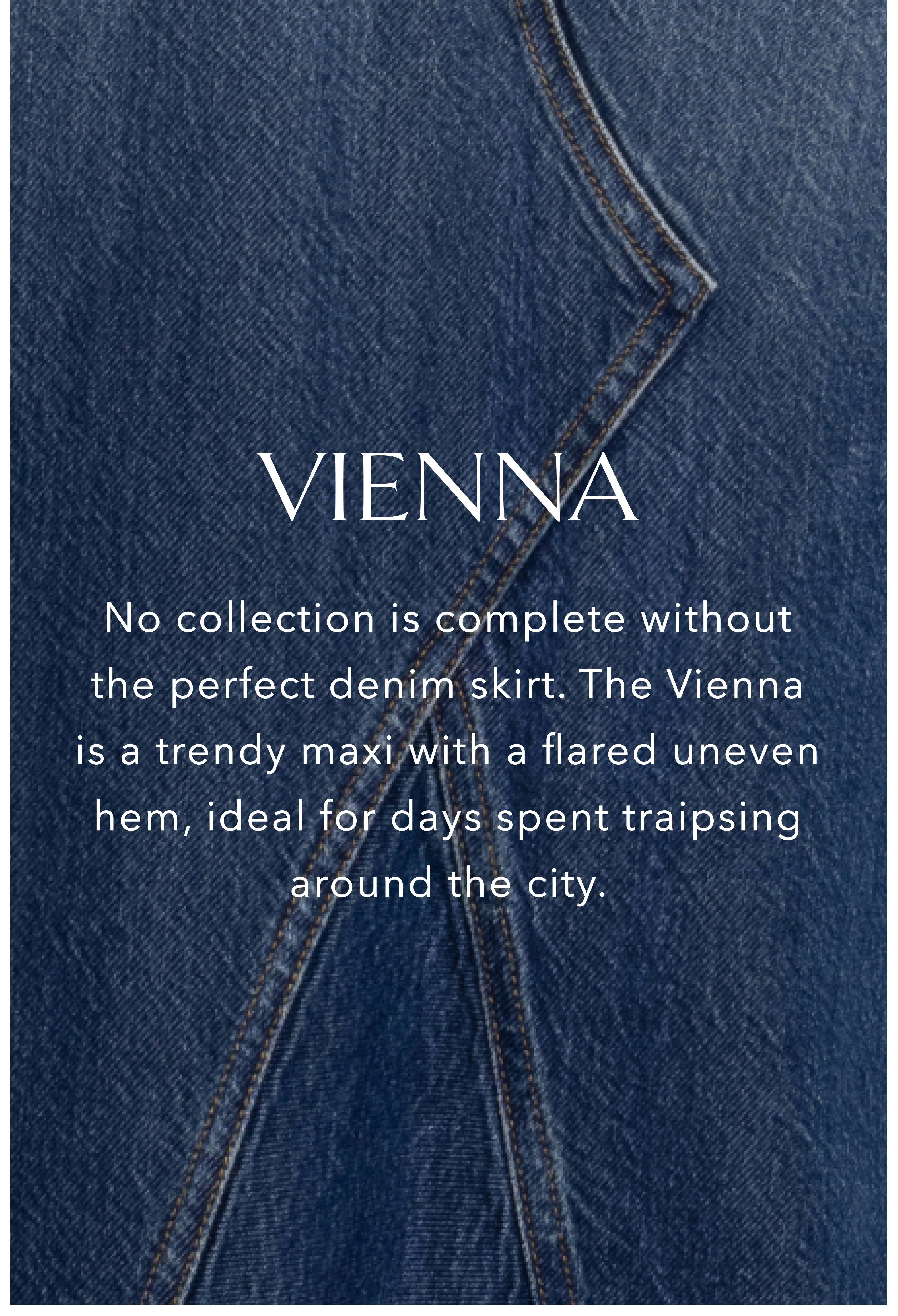 Johnny Was Vienna Denim Midi Skirt JW4010NB19 VIP