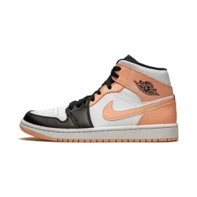 Jordan 1 Mid Arctic Orange Black Toe