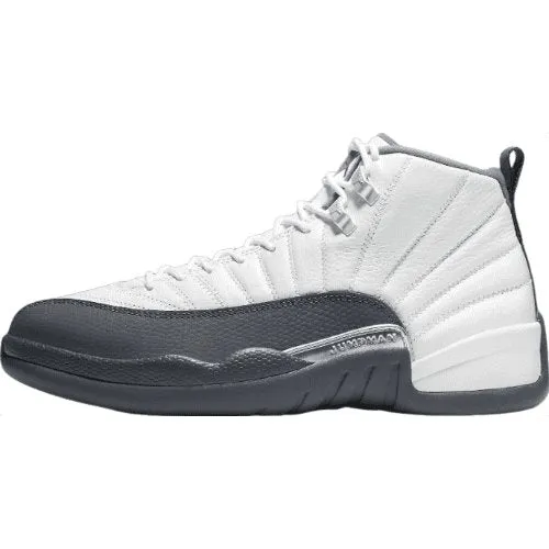 JORDAN 12 RETRO x WHITE DARK GREY