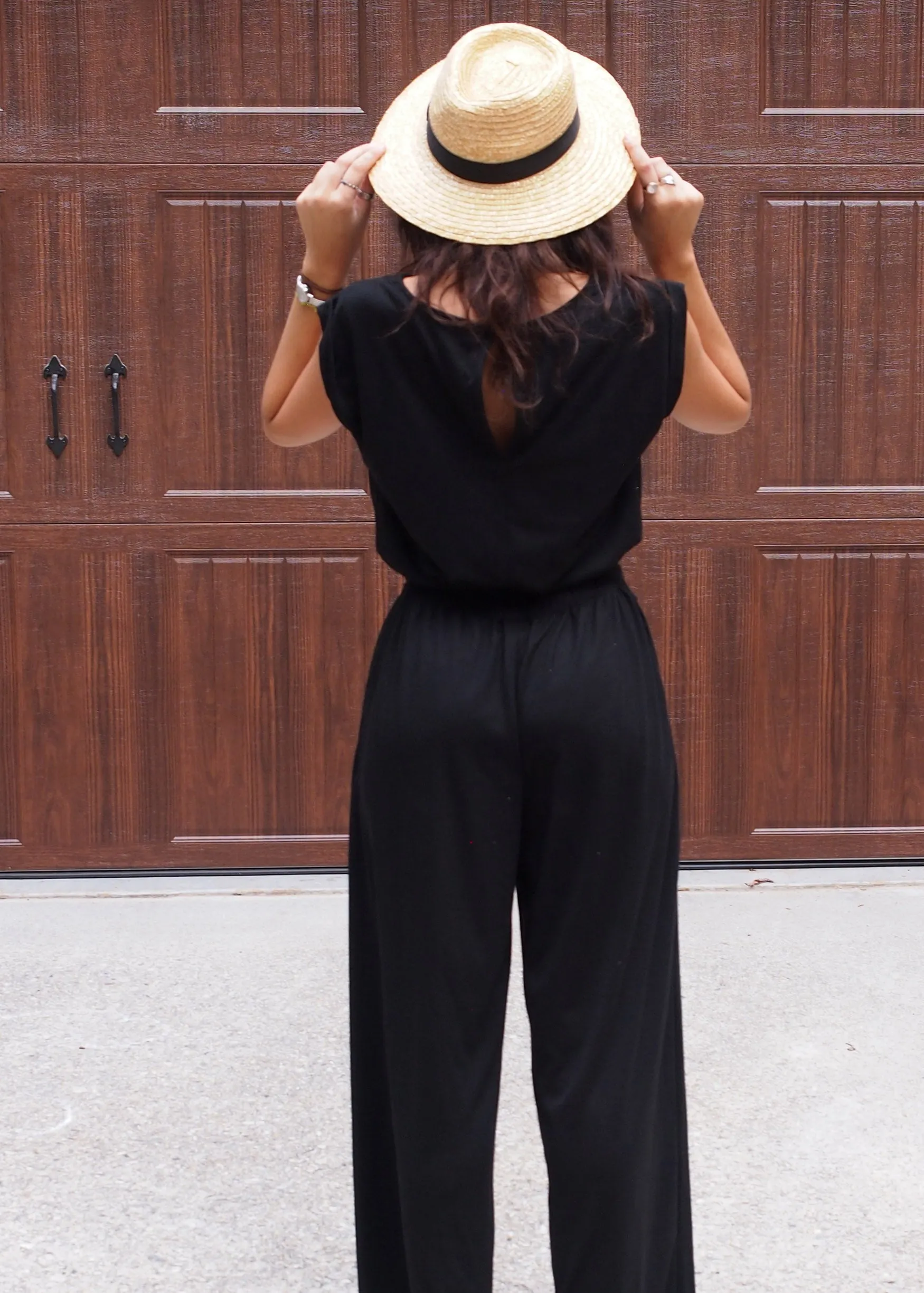 jumpsuit in ebony