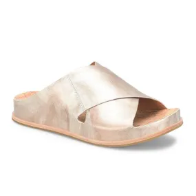 Kork-Ease Tutsi Cross-Band Slide Sandal (Women) - Light Gold