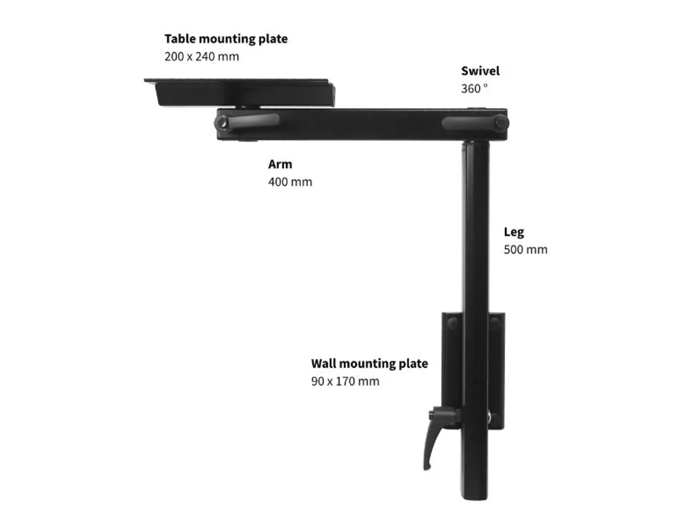 Lagun Carbon Standard 500mm Frame - NOA Brand