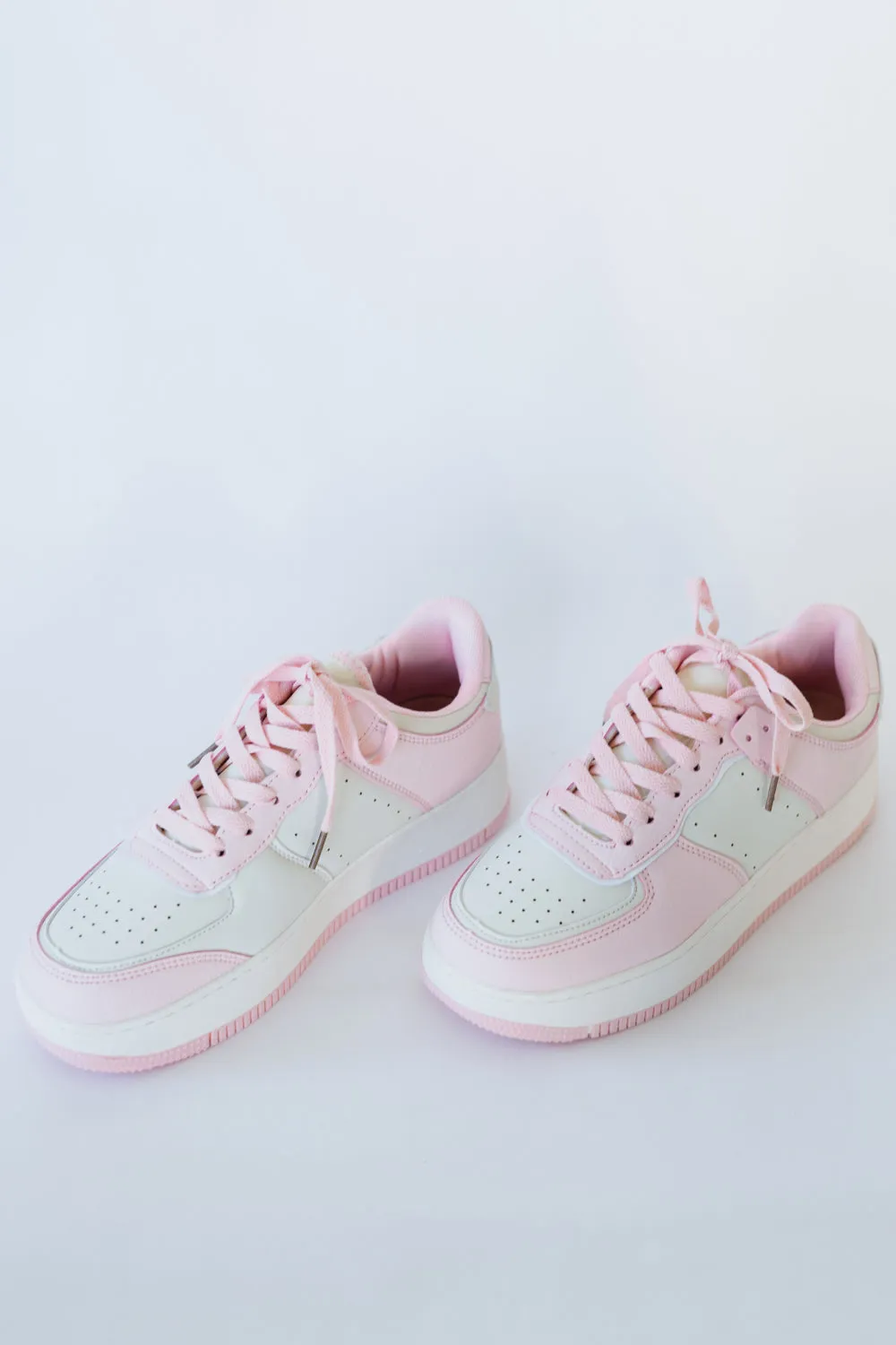 Light Pink Mile a Minute Platform Sneakers