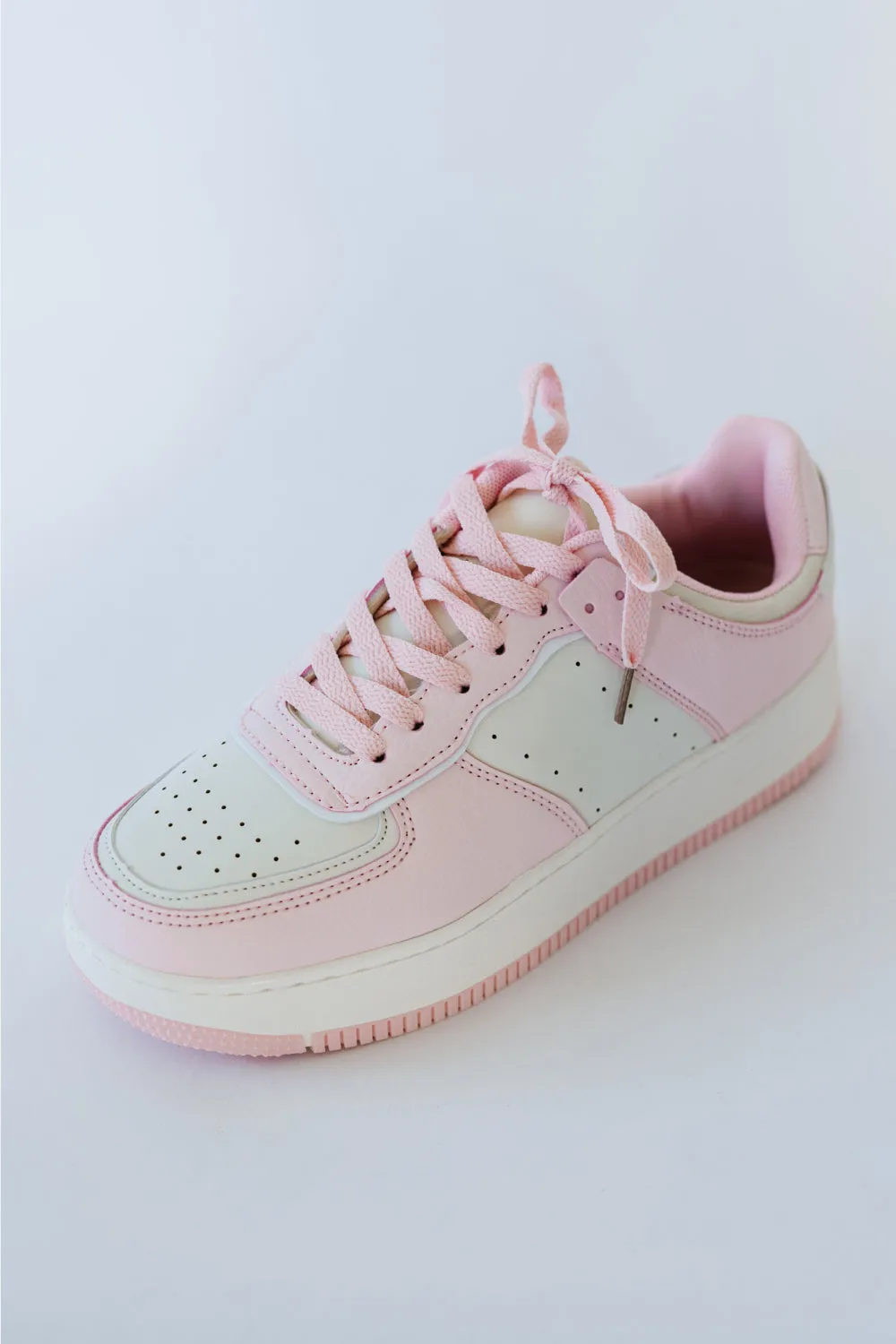 Light Pink Mile a Minute Platform Sneakers