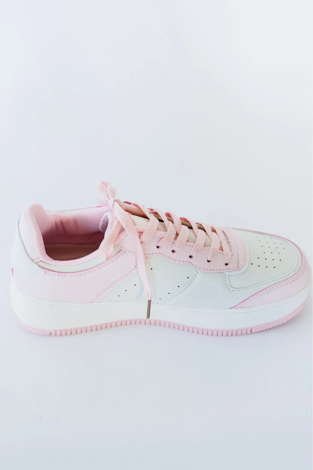 Light Pink Mile a Minute Platform Sneakers