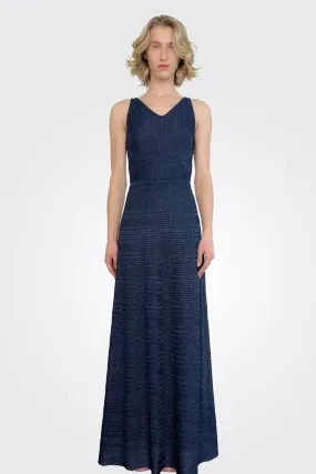 Long Dress - Navy