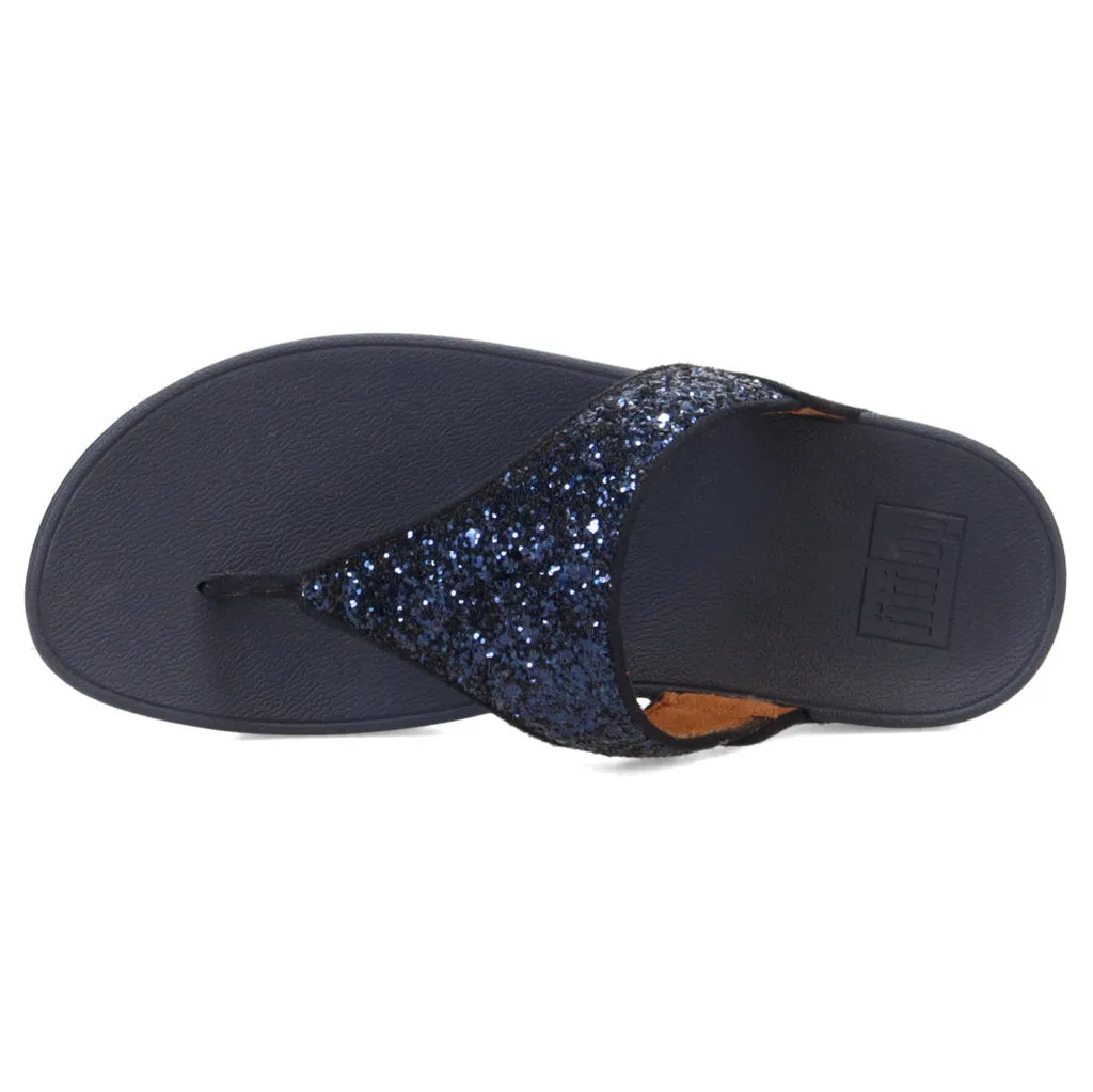 Lulu Glitter Synthetic Women's Toe Post Sandals