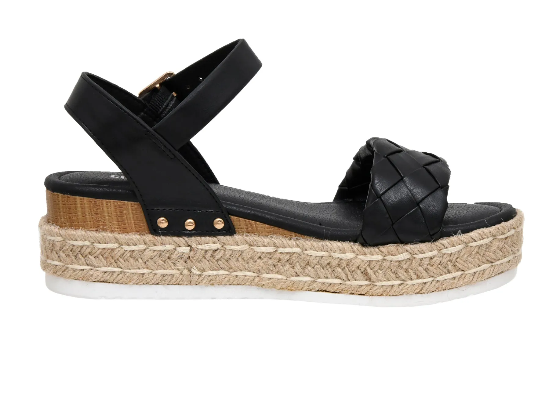 Mae Woven Espadrille Wedge Sandal