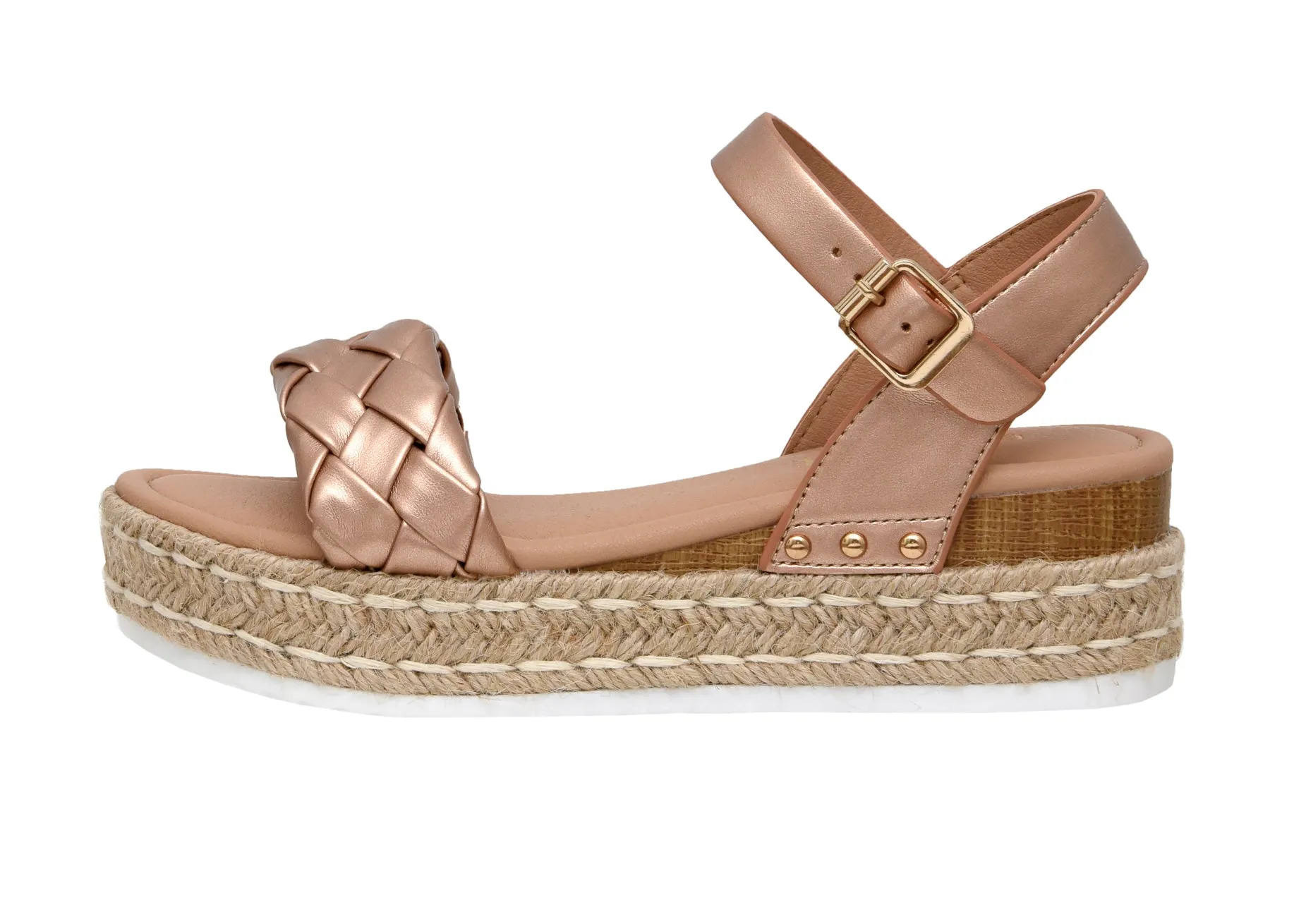 Mae Woven Espadrille Wedge Sandal