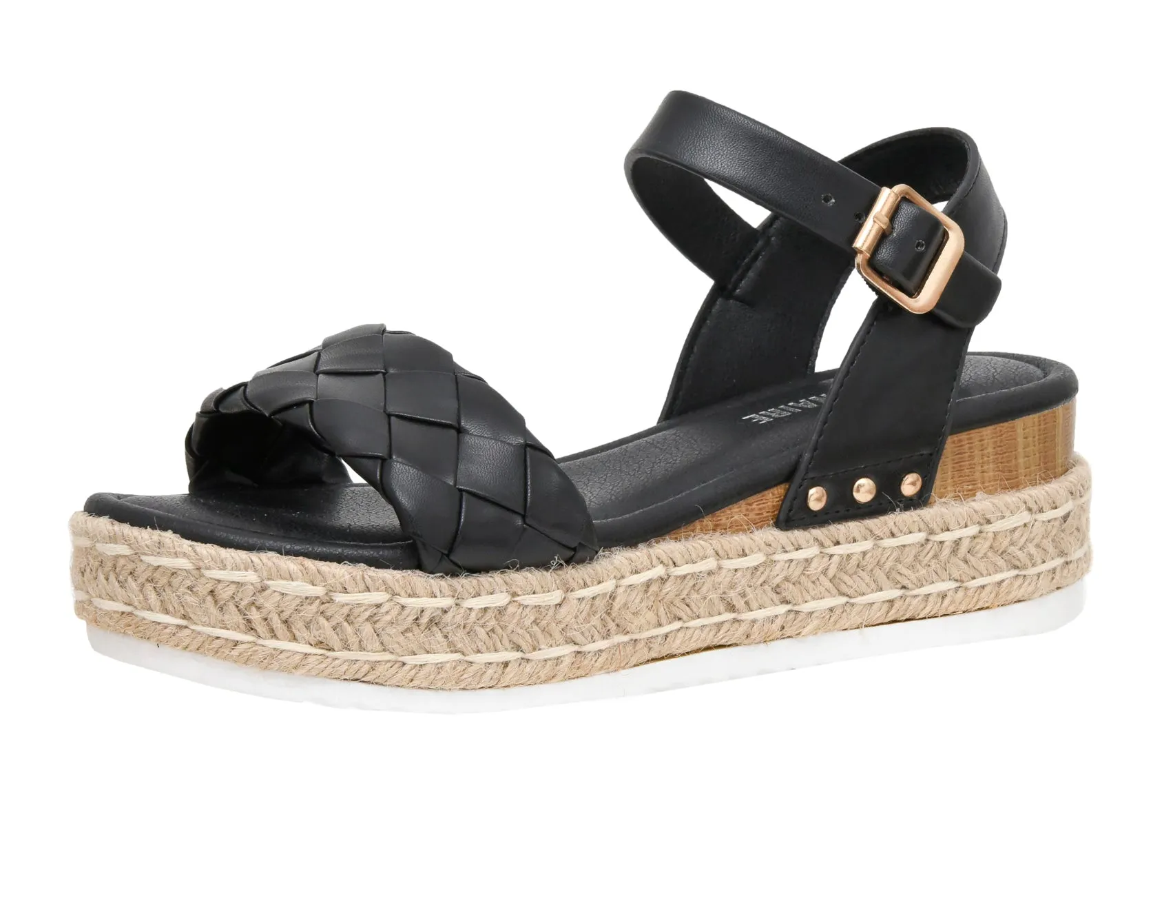 Mae Woven Espadrille Wedge Sandal