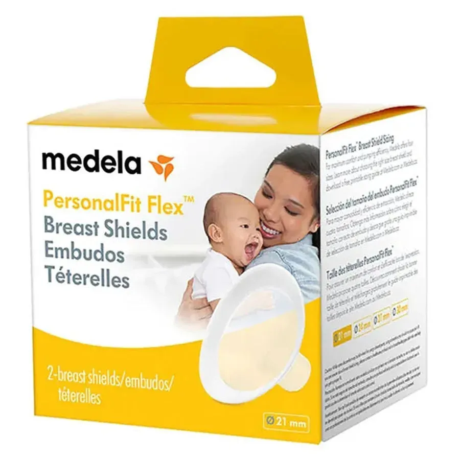 Medela NEW PersonalFit Flex Breast Shield (Pack of 2) - Small