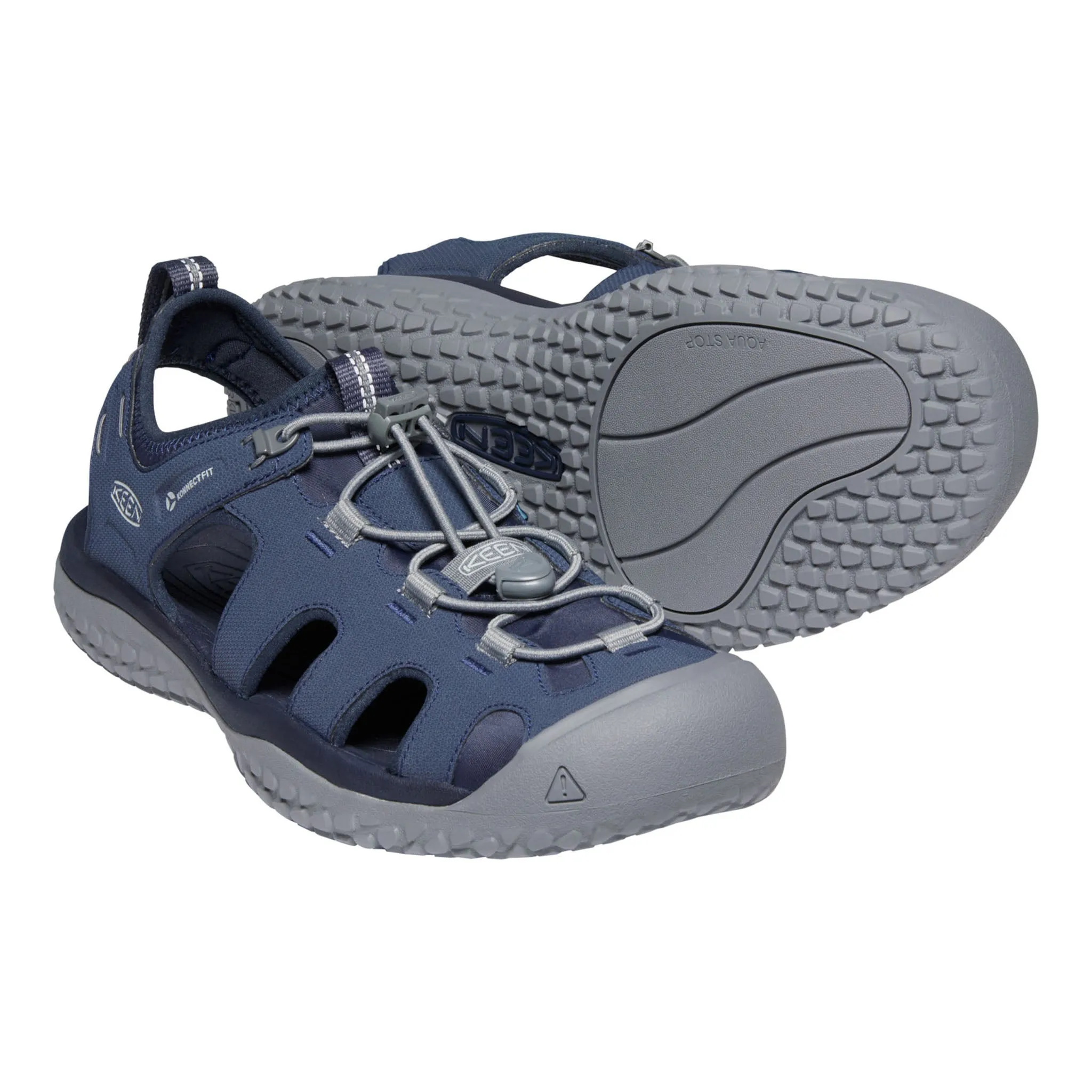 Men's Solr Sandal Navy/Steel Grey