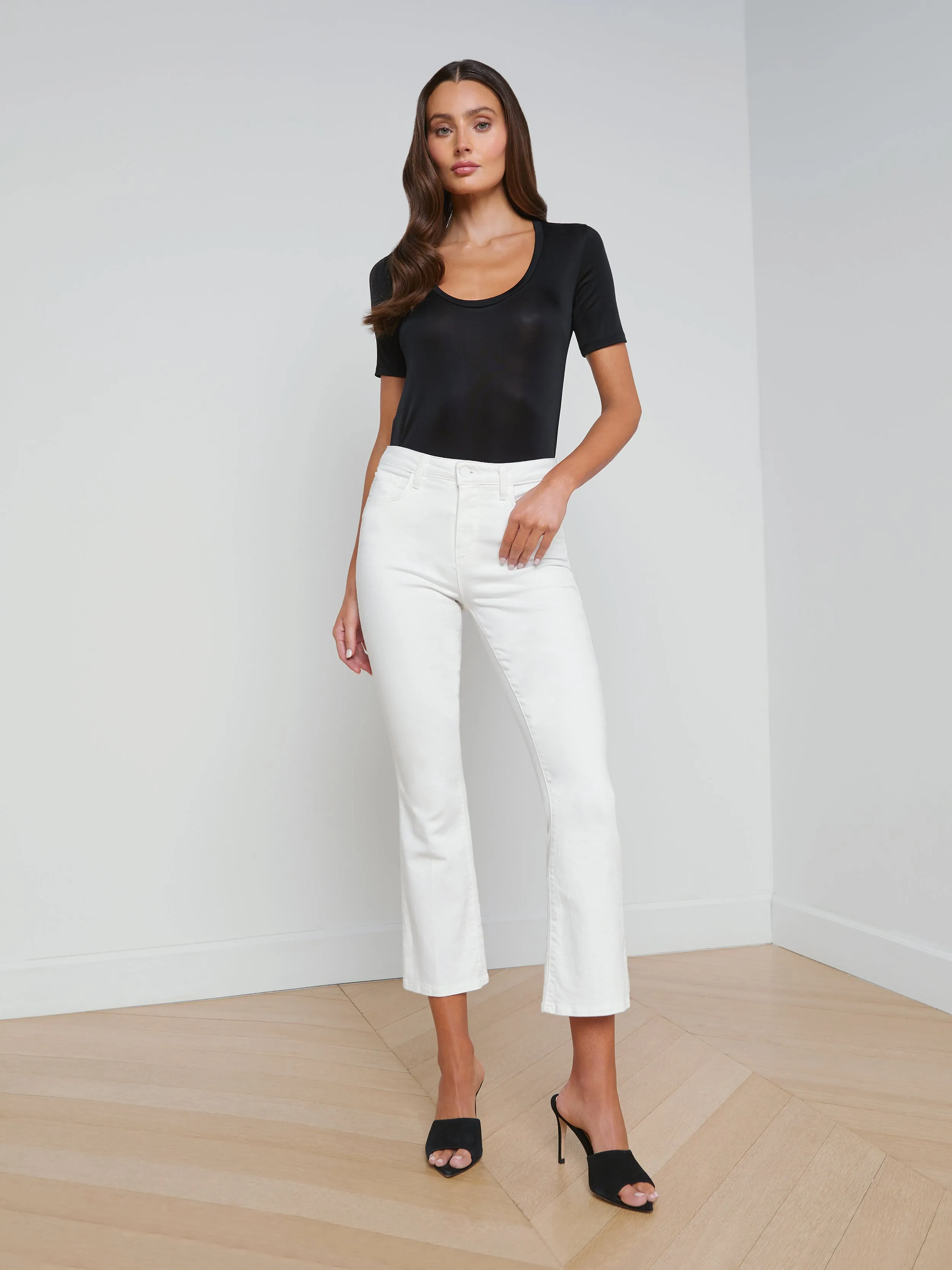 Mira Cropped Bootcut Jean