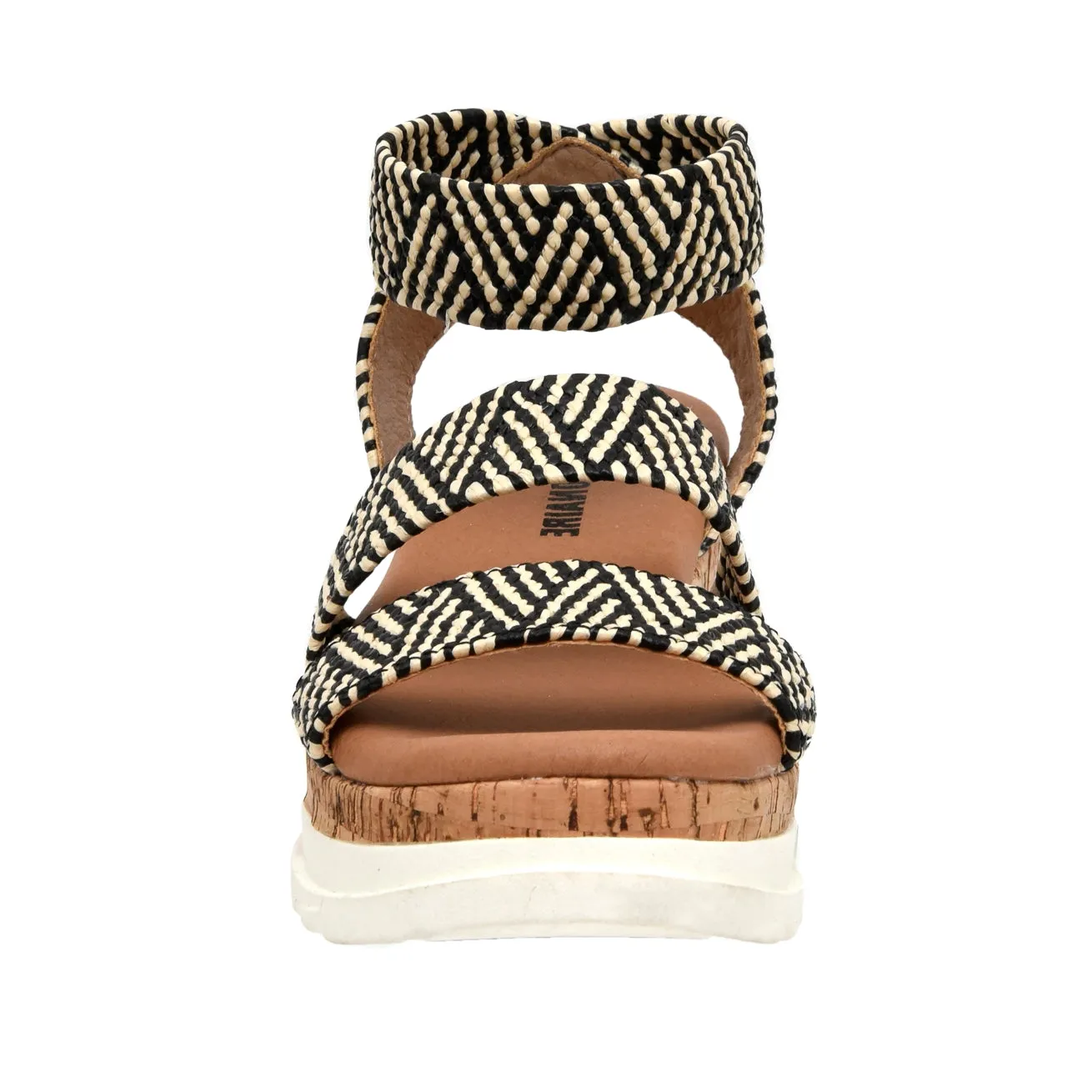 Naomi Stretch Cork Wedge Sandal