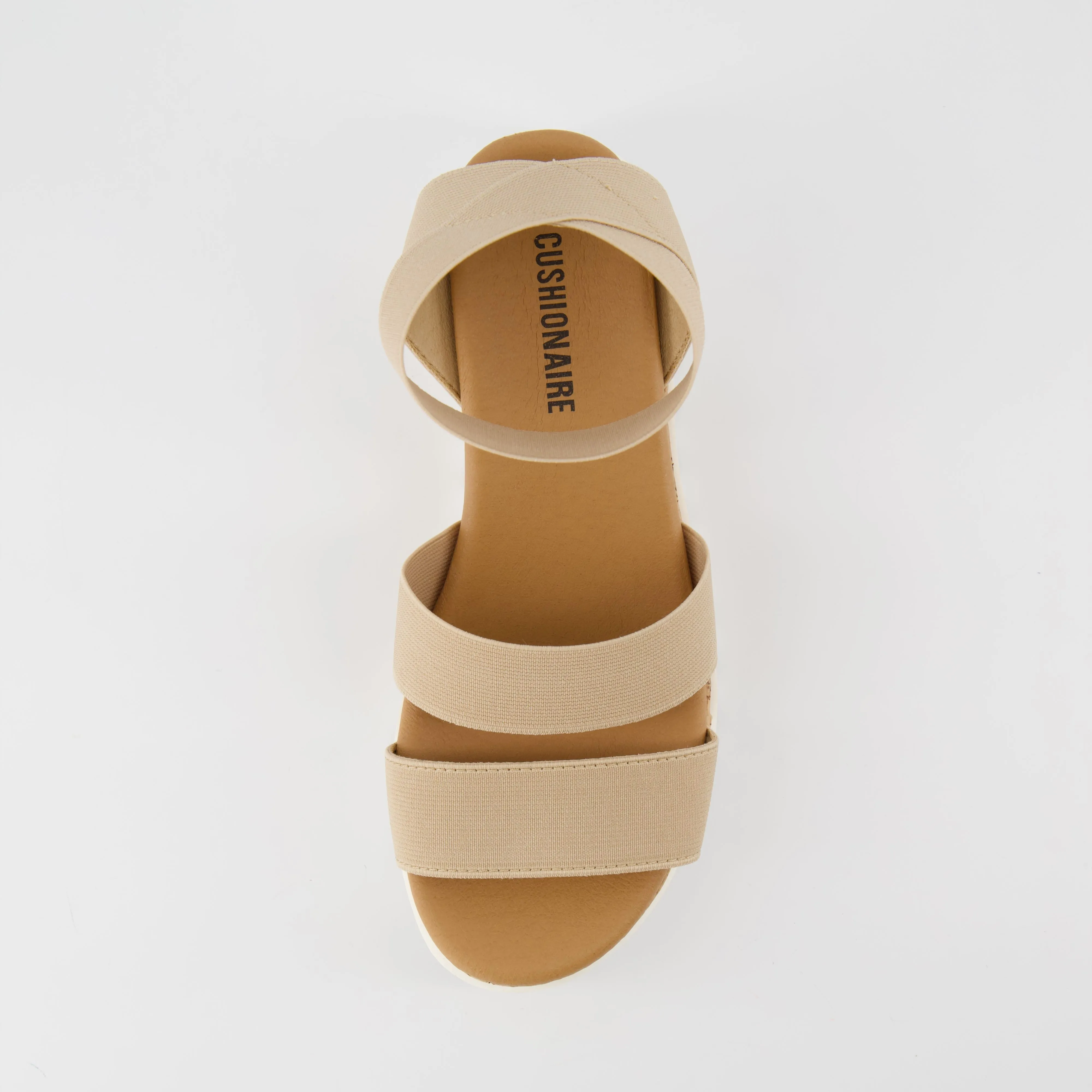 Naomi Stretch Cork Wedge Sandal