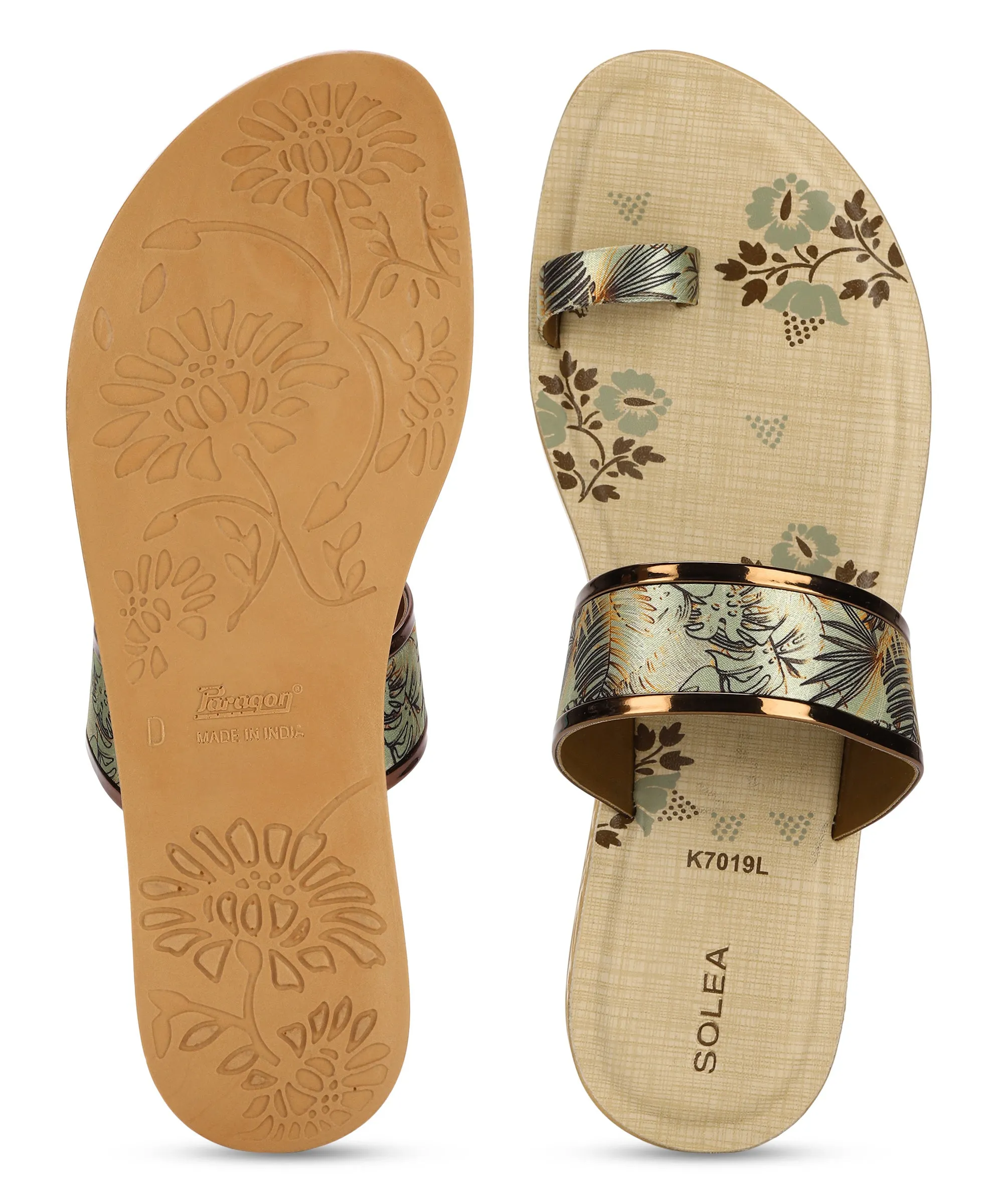 Paragon PUK7019L Women Sandals | Casual & Formal Sandals | Stylish, Comfortable & Durable | For Daily & Occasion Wear